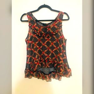 Flows floral tank top
